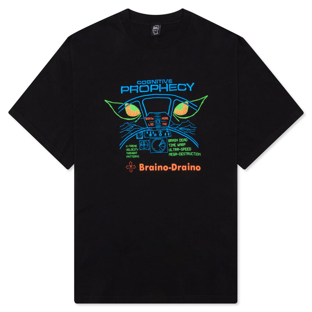 Cognitive Prophecy T-Shirt - Washed Black