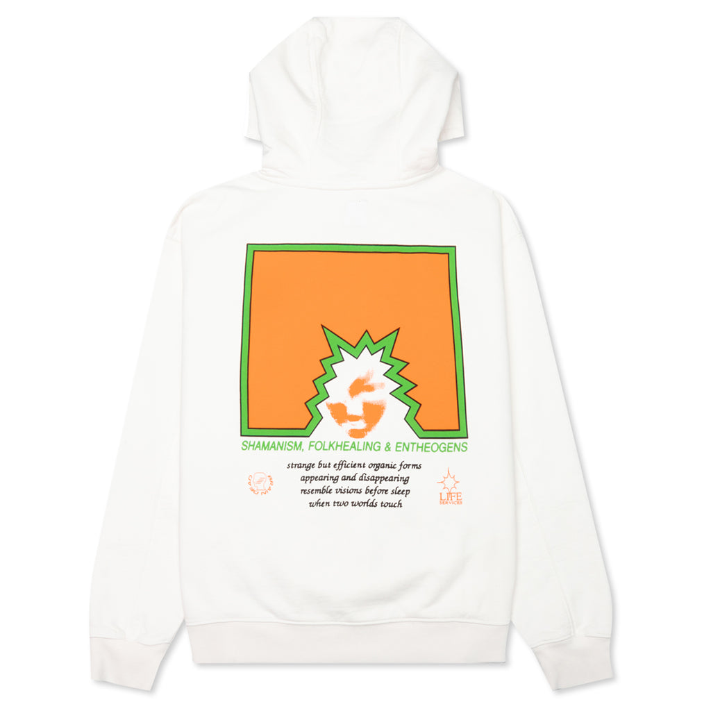 Folk Healing Hoodie - White