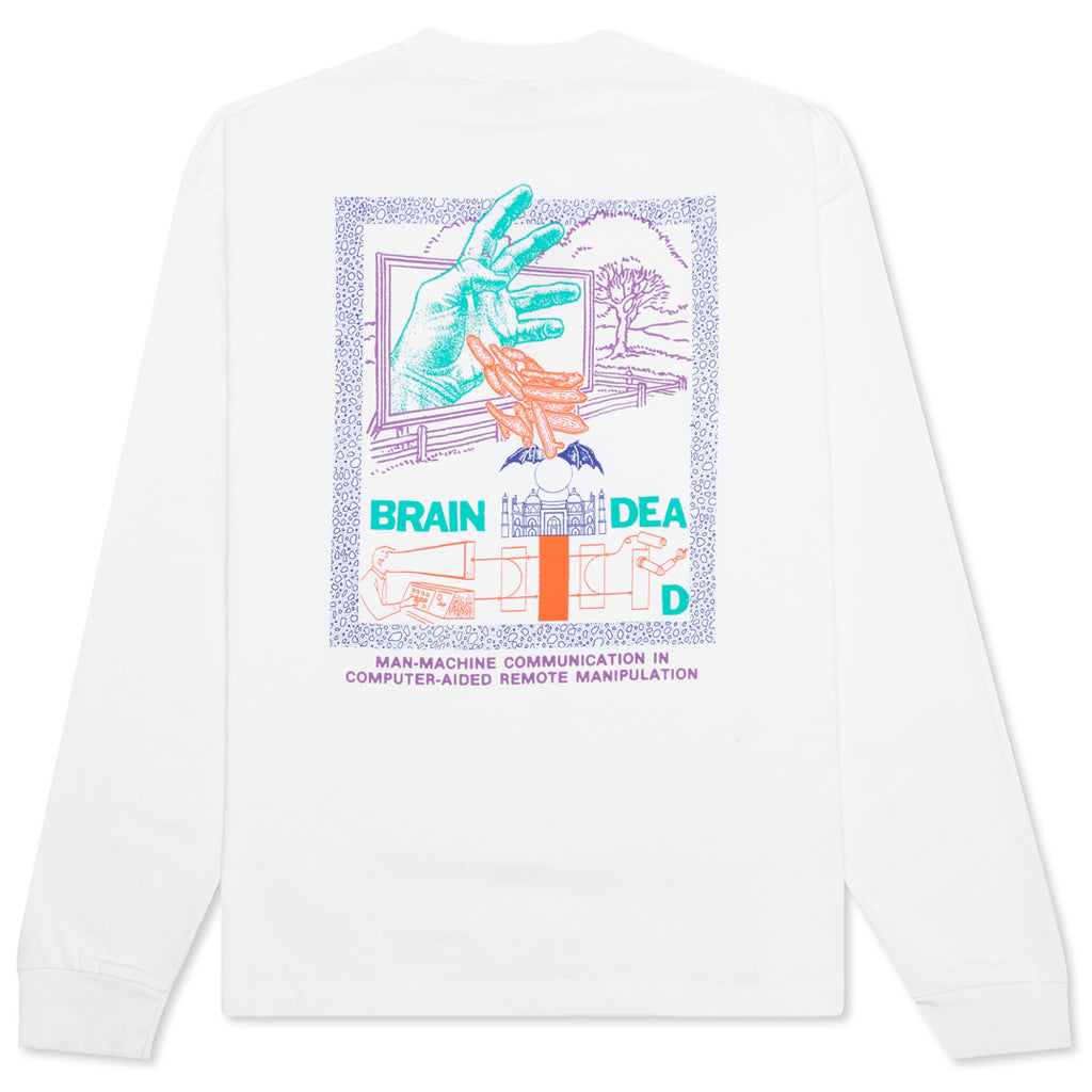Man-Machine L/S Shirt - White