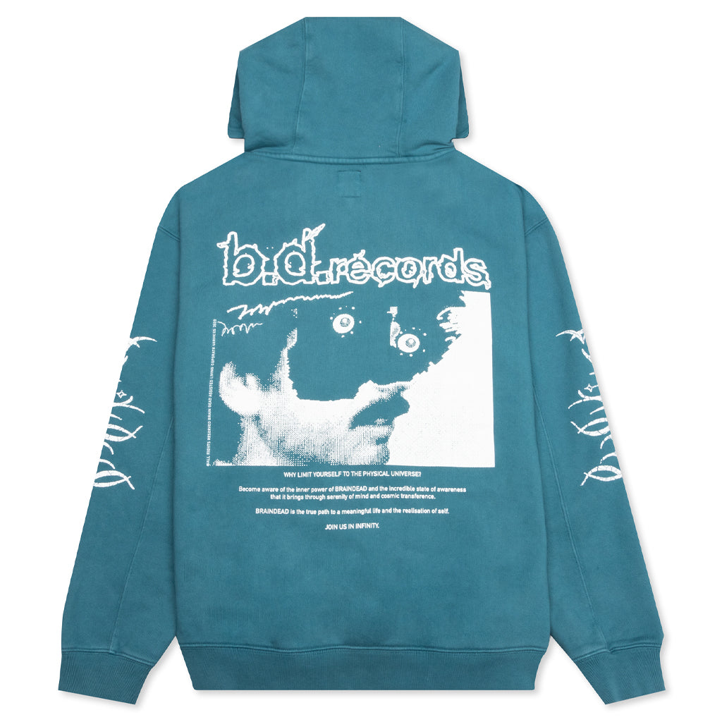 Psycho Meditation Hoodie - Teal