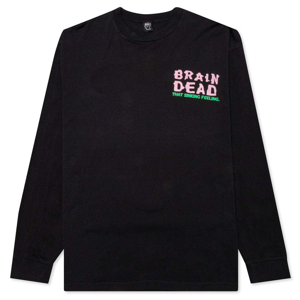 Sinking Feeling L/S T-Shirt - Black