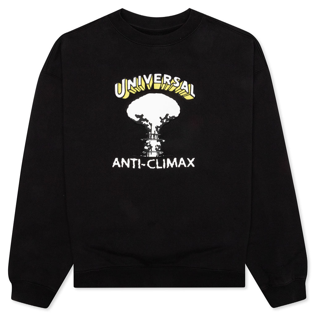 Universal Anti-Climax Crewneck Sweatshirt - Black