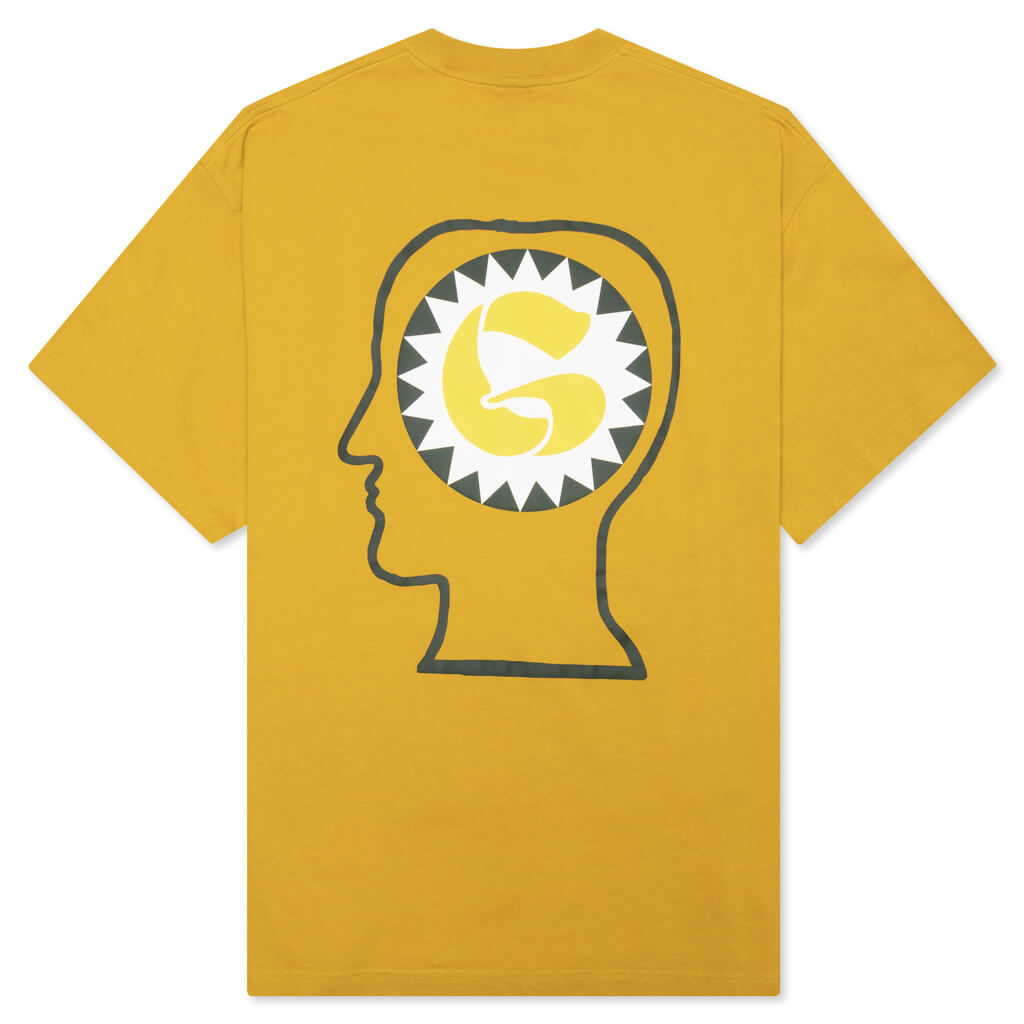 Brain Dead x Gotcha Classic S/S T-Shirt - Yellow