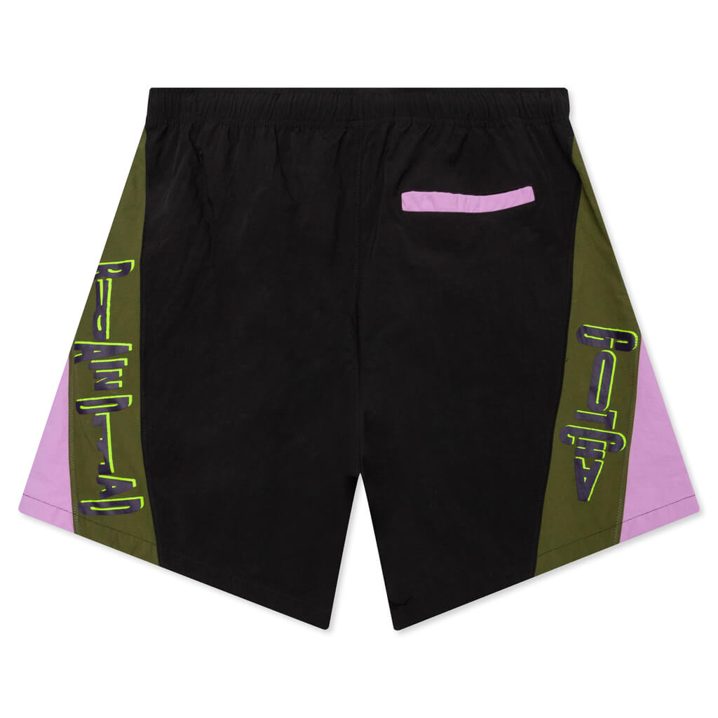 Brain Dead x Gotcha Contrast Paneled Trunk - Black