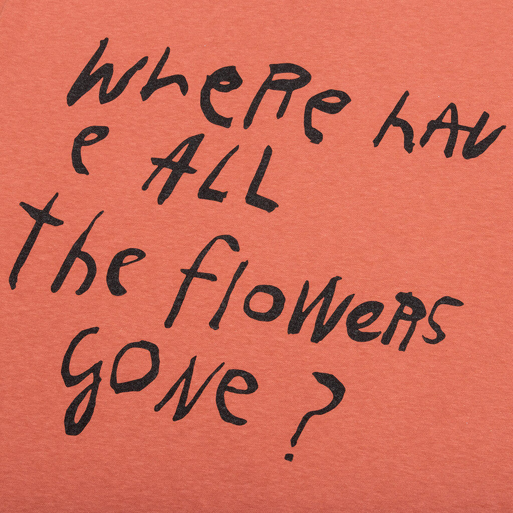 Flowers Gone Tee - Terracotta