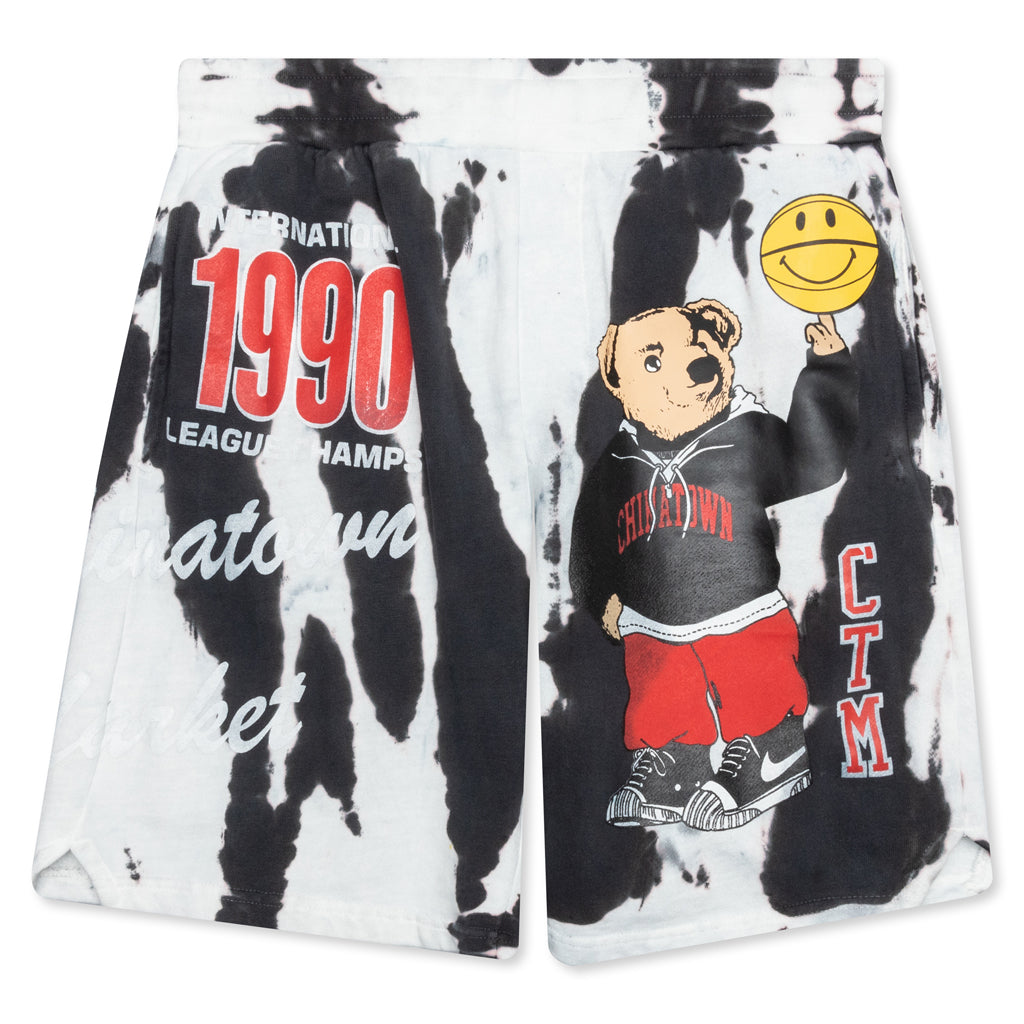 Chinatown Smiley Champion Varsity Bear Sweatshorts - Grey