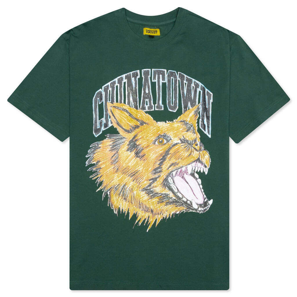 Chinatown Beware Sketch Tee - Spruce