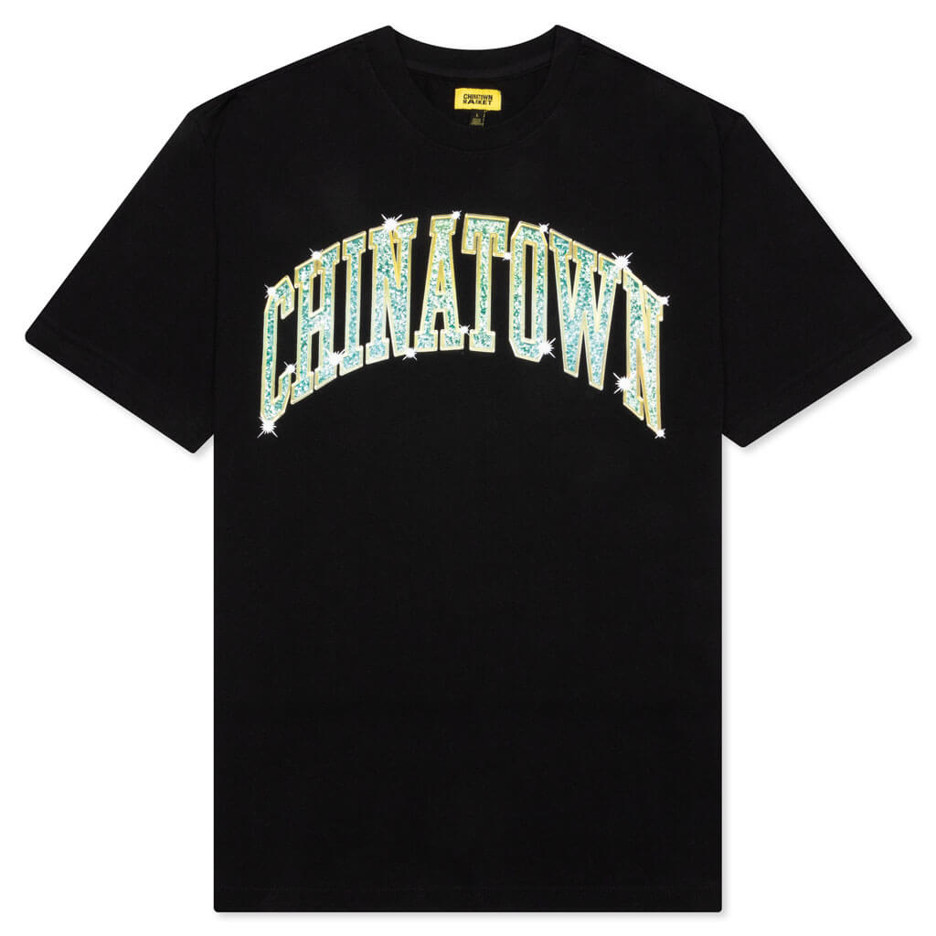 Chinatown Bling Arc Tee - Black