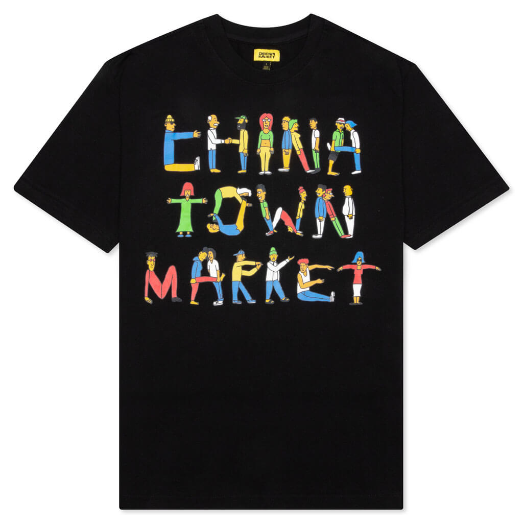 Chinatown City Aerobics Tee - Black