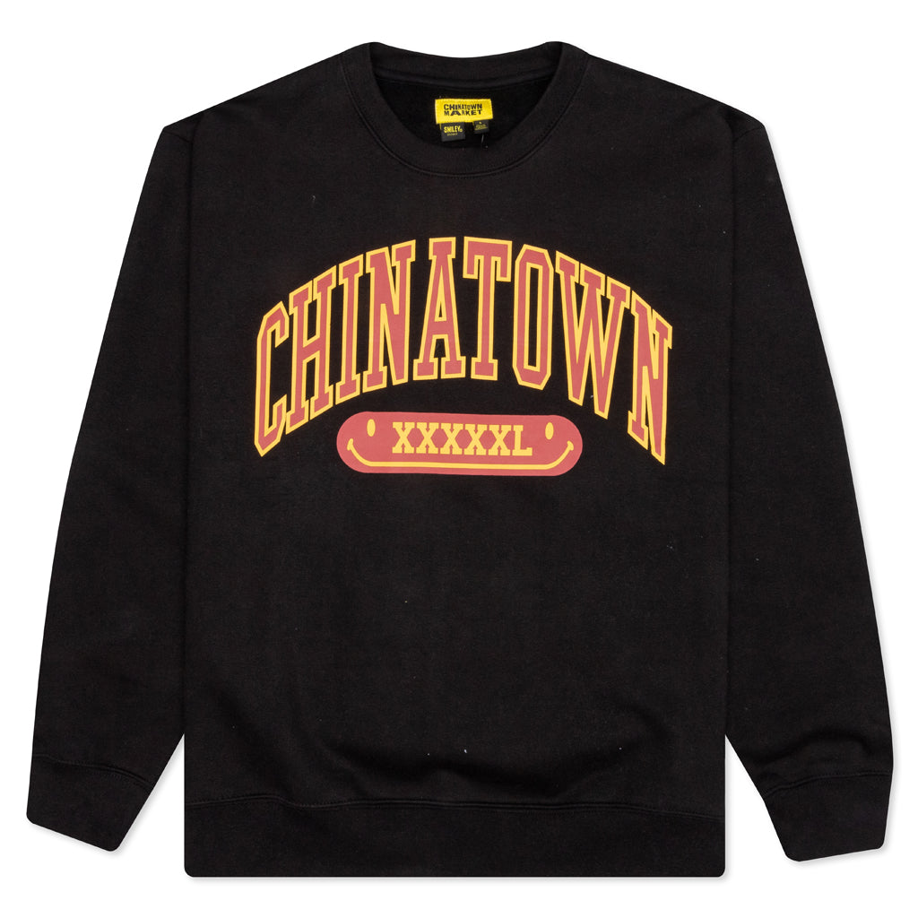 Chinatown Gym Arc Crewneck - Black
