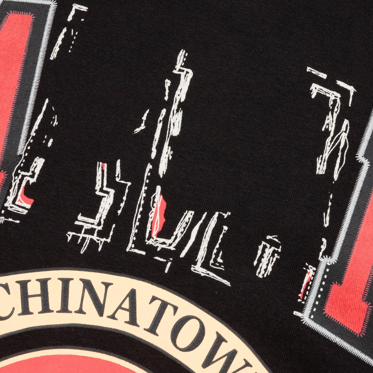 Chinatown Hard Crewneck - Black