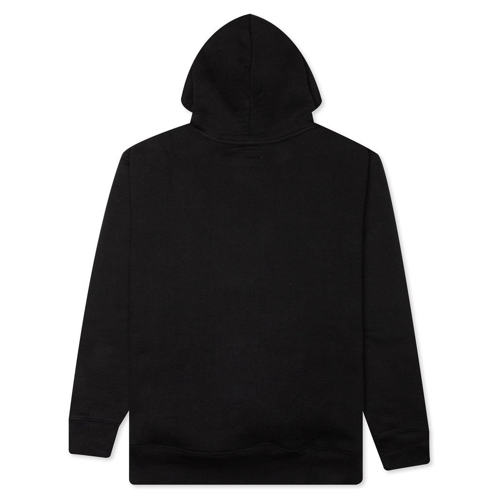 Chinatown Patchwork Hoodie - Black