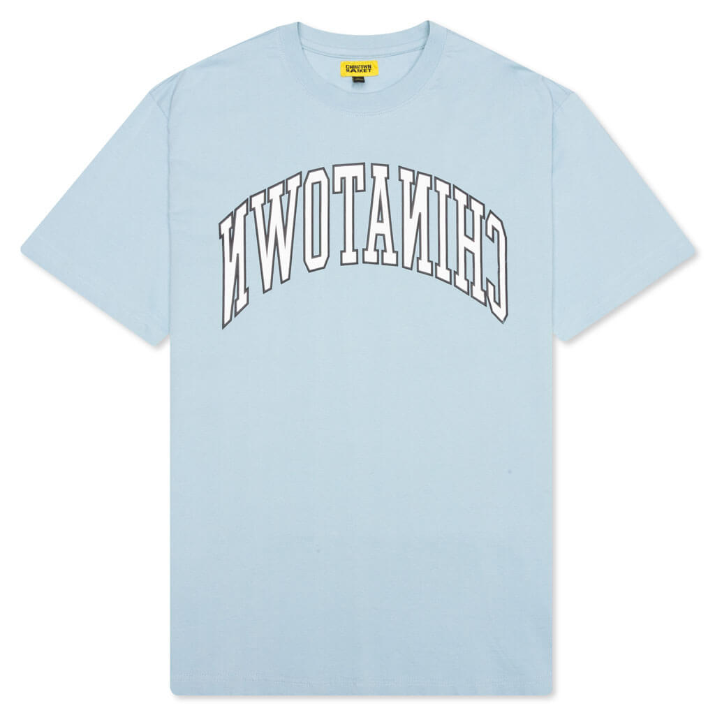 Chinatown Reverse Arc Tee - Baby Blue