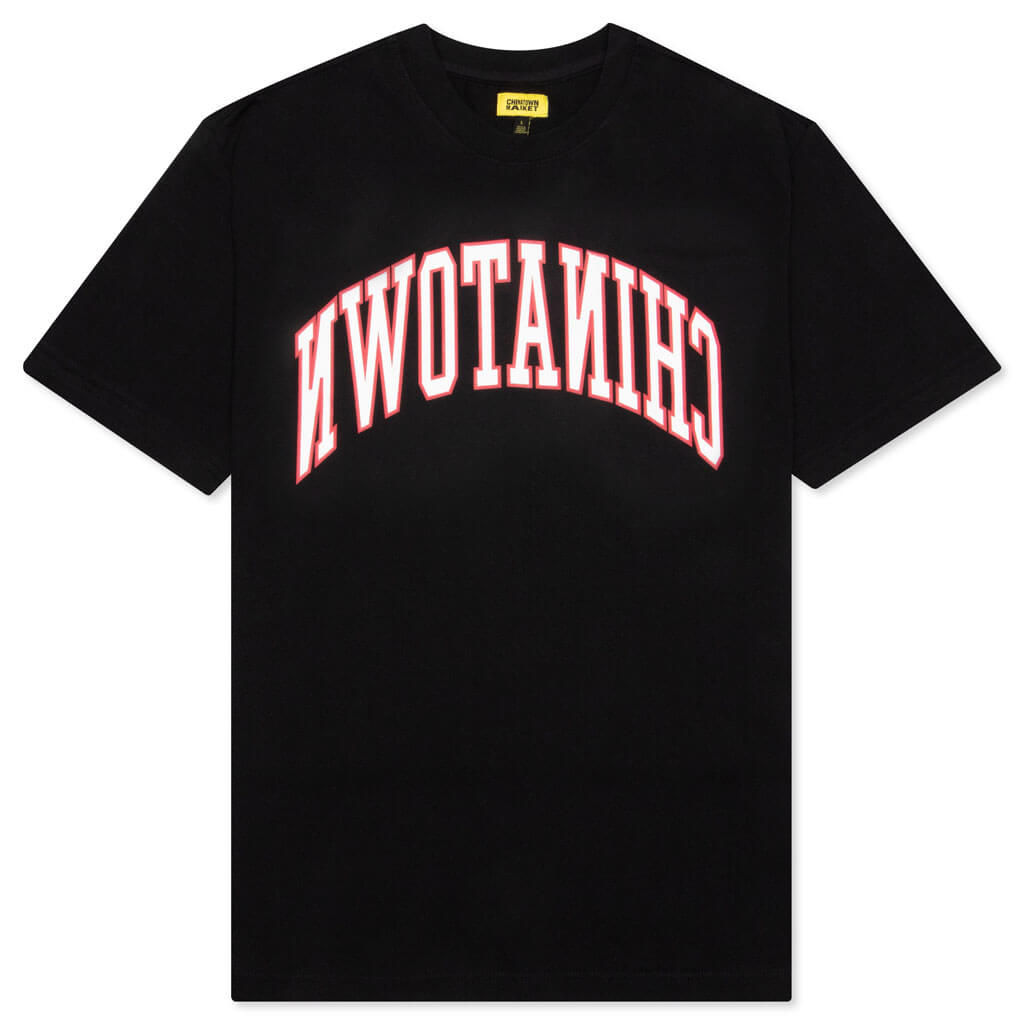 Chinatown Reverse Arc Tee - Black
