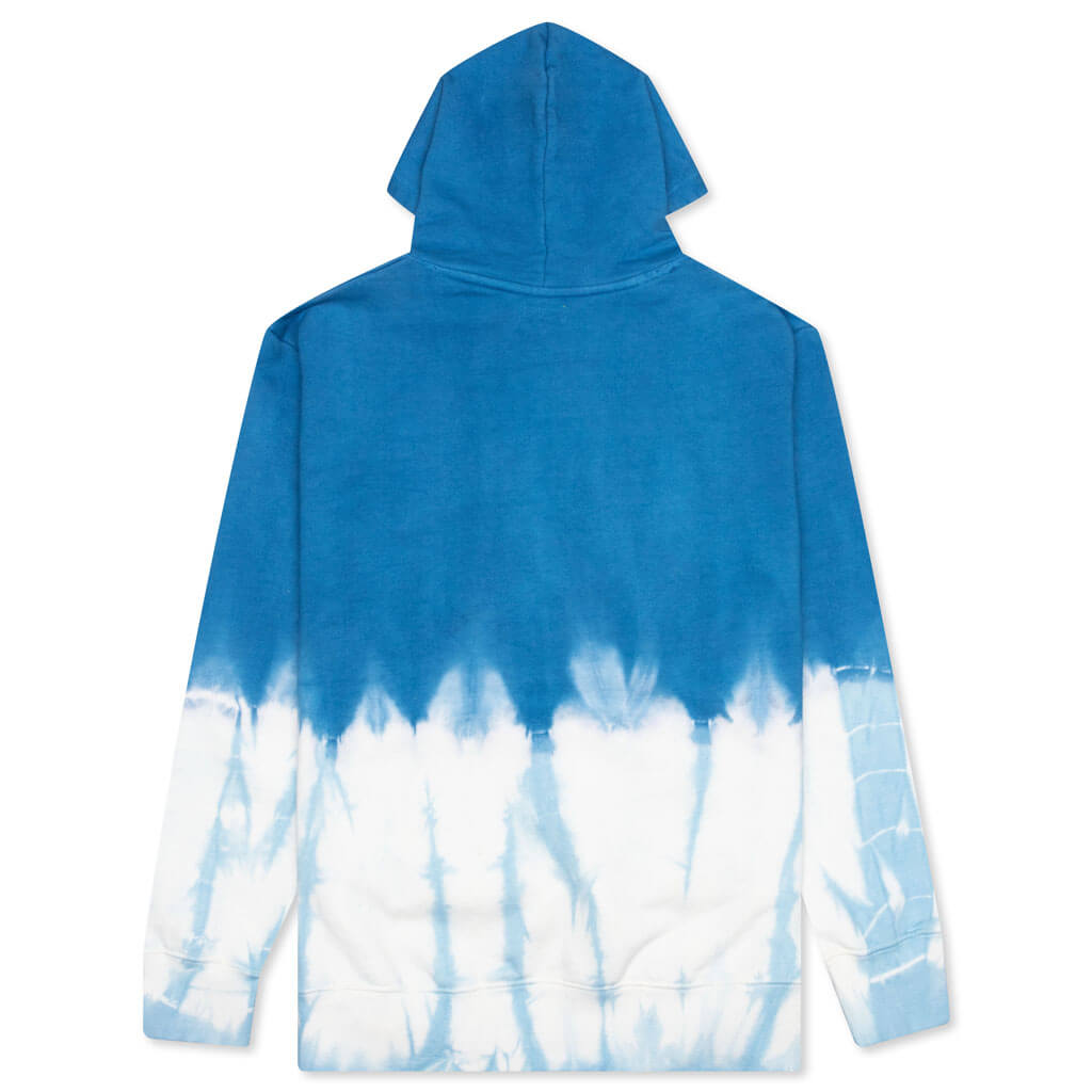 Chinatown Reverse Arc Tie-Dye Hoodie - Tie-Dye Blue