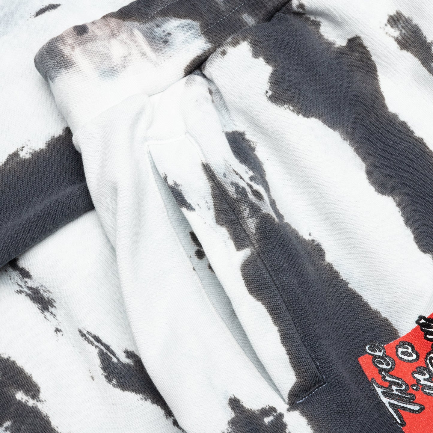 Chinatown Smiley Champion 3 Rings Tie-Dye Sweatpants - Grey