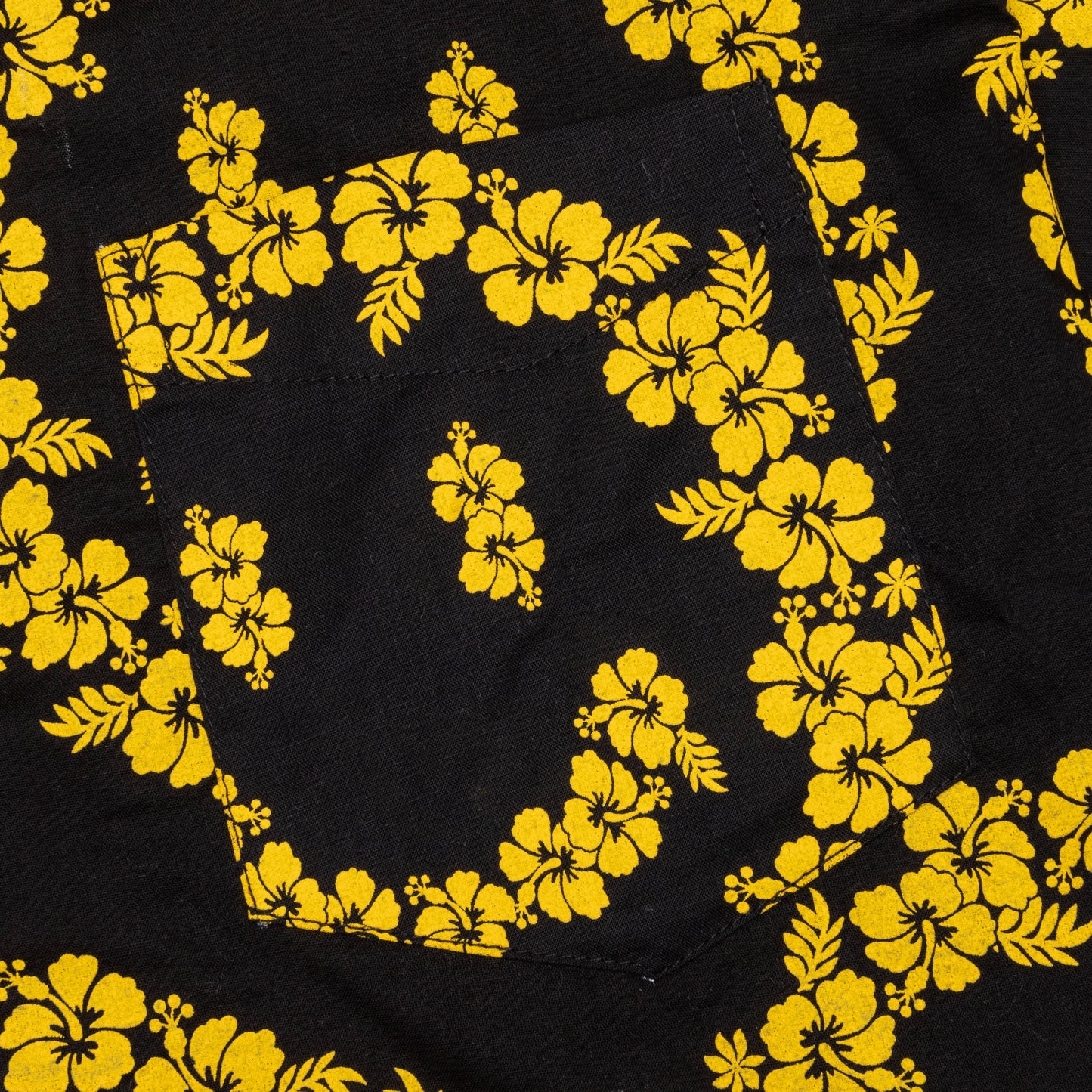 Chinatown Smiley Floral Shirt - Black