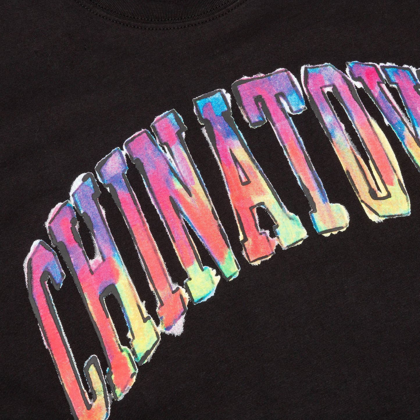 Chinatown Watercolor Arc S/S Tee - Black