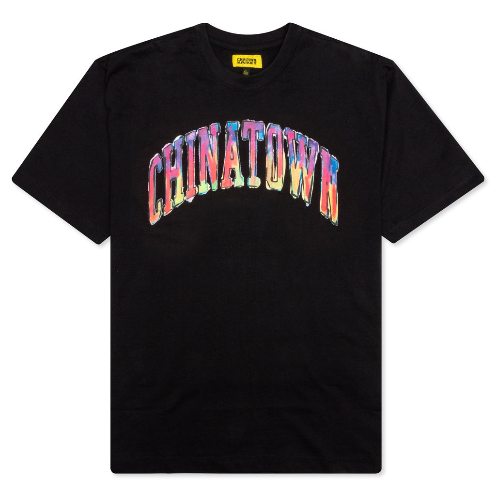 Chinatown Watercolor Arc S/S Tee - Black
