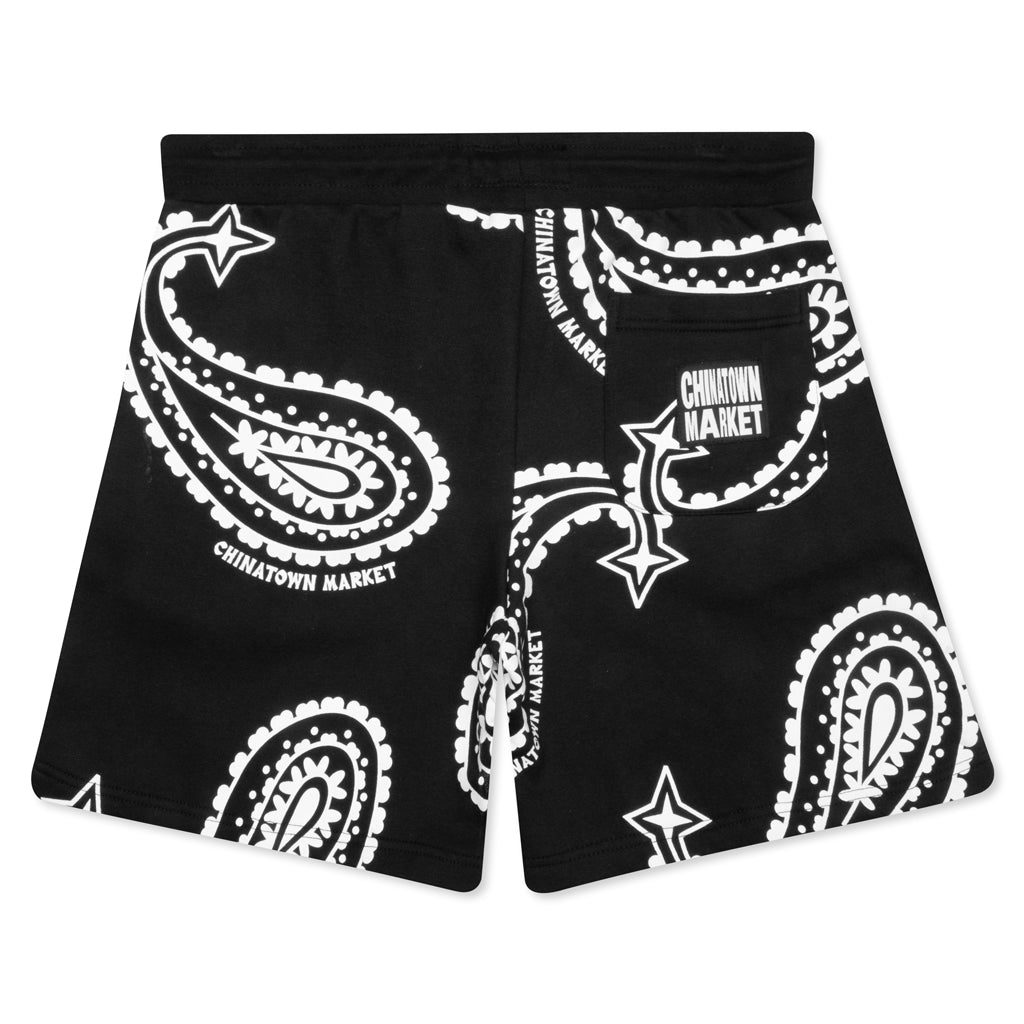 Chinatown x YG Paisley Shorts - Black
