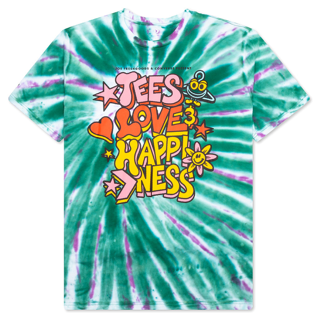 Converse x Joe Freshgoods T-Shirt - Evergreen Tie Dye
