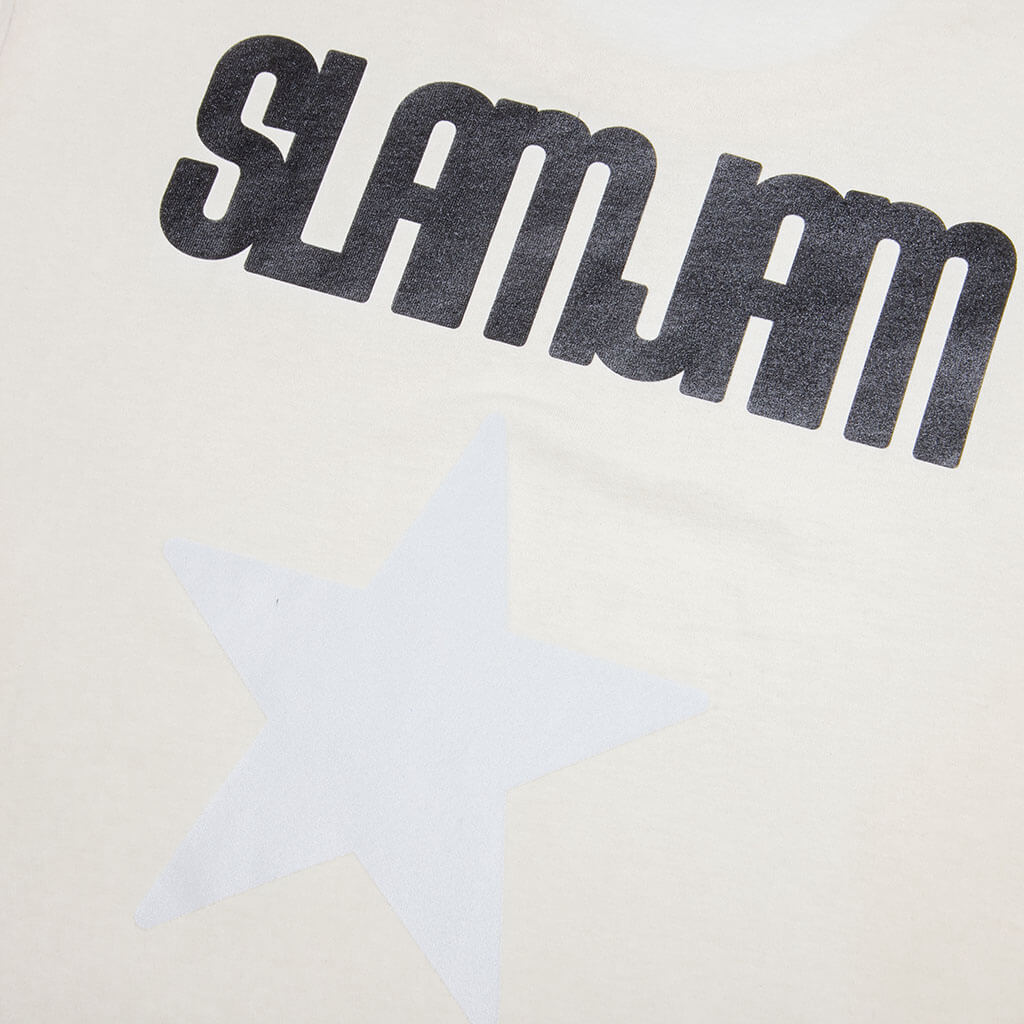 Converse x Slam Jam L/S Tee - Bone
