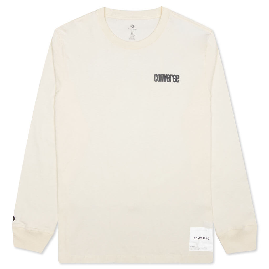 Converse x Slam Jam L/S Tee - Bone