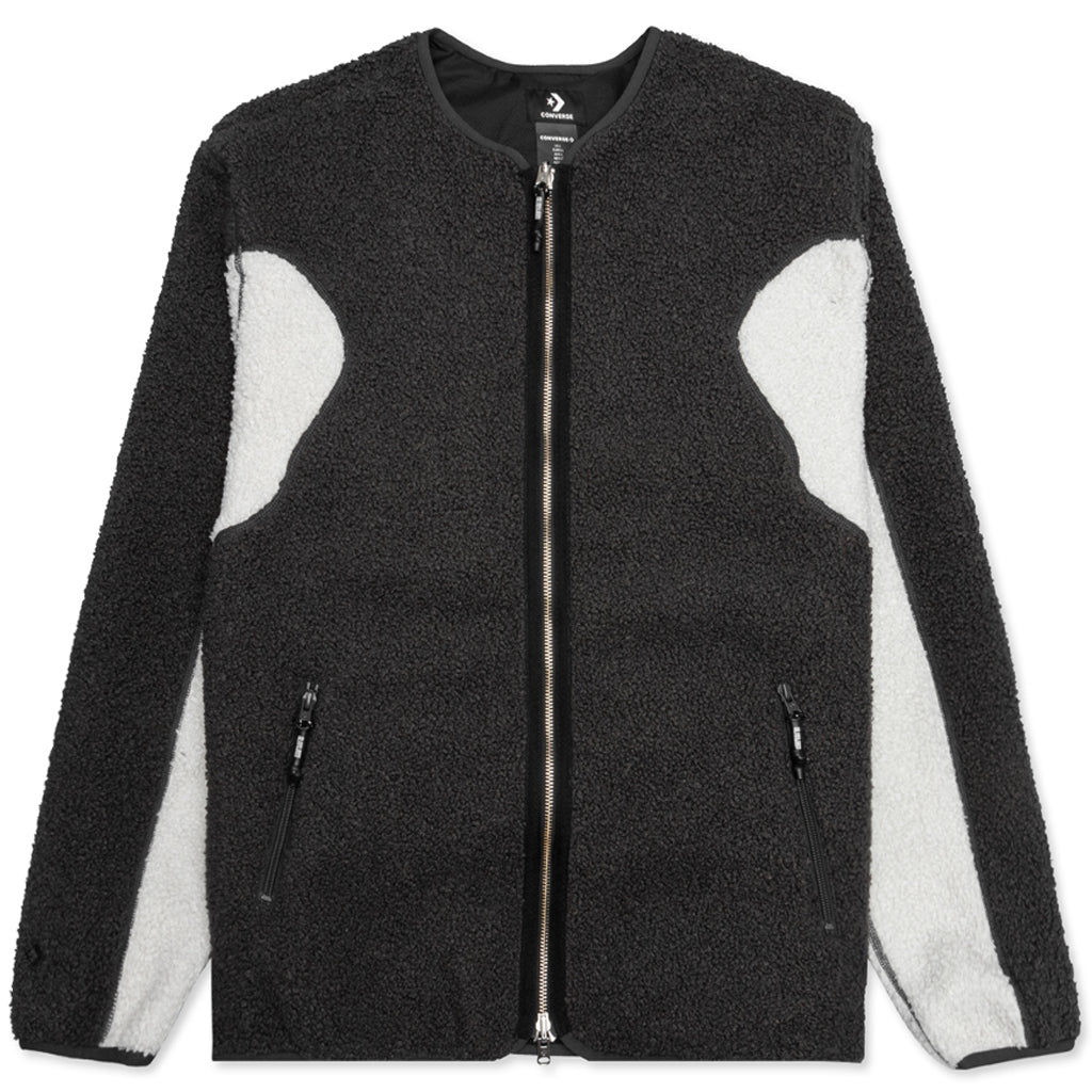 Converse x Slam Jam Sherpa Jacket - Black/Grey