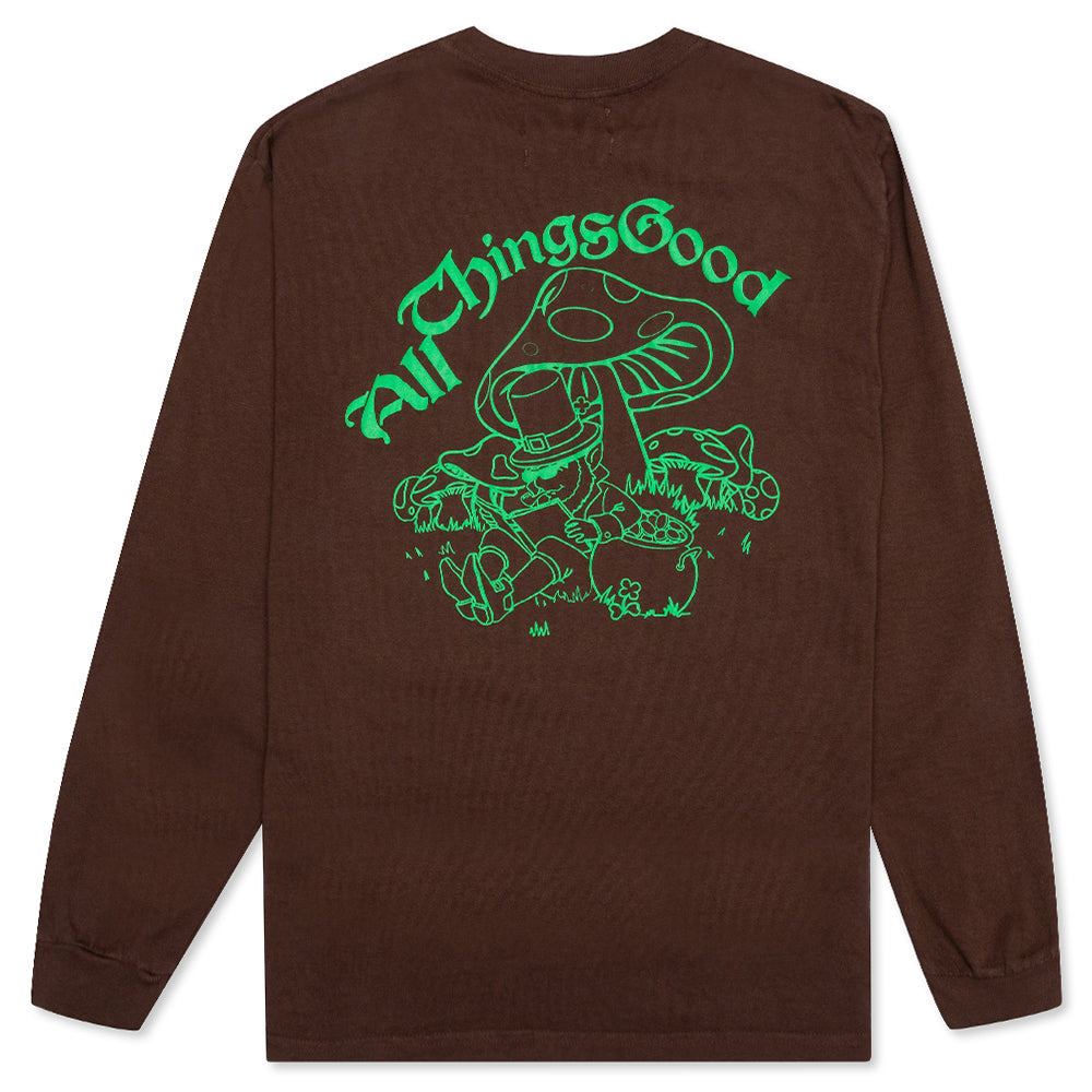 Biome L/S Tee - Brown