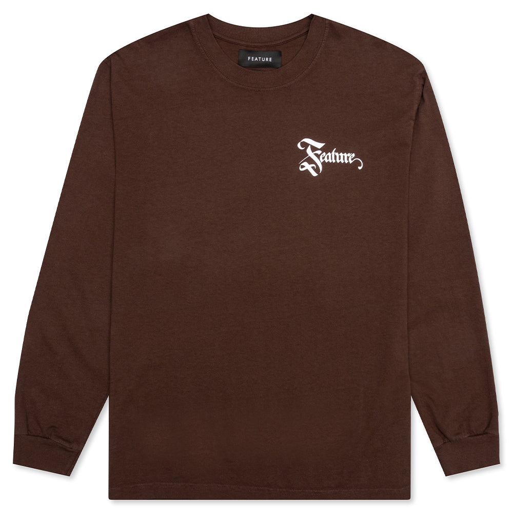 Biome L/S Tee - Brown