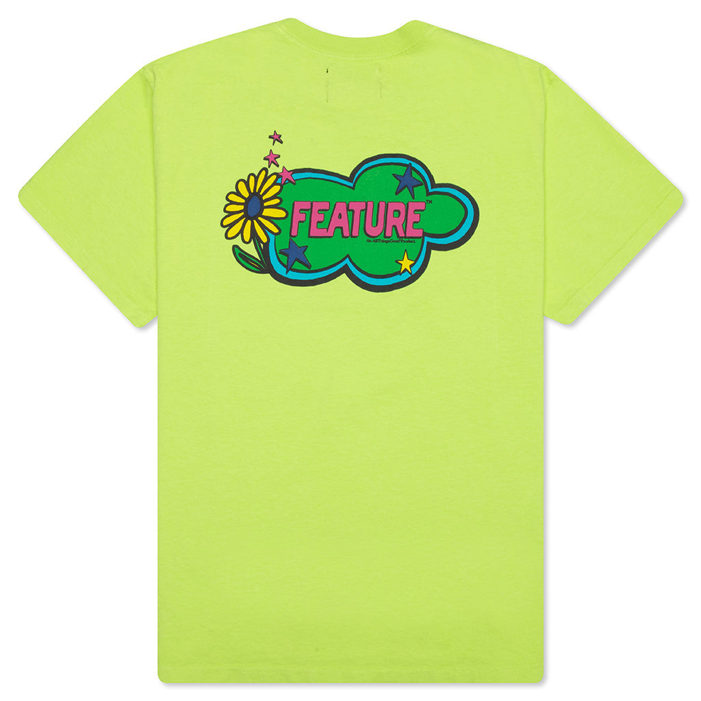 Cloud Tee - Acid Lime
