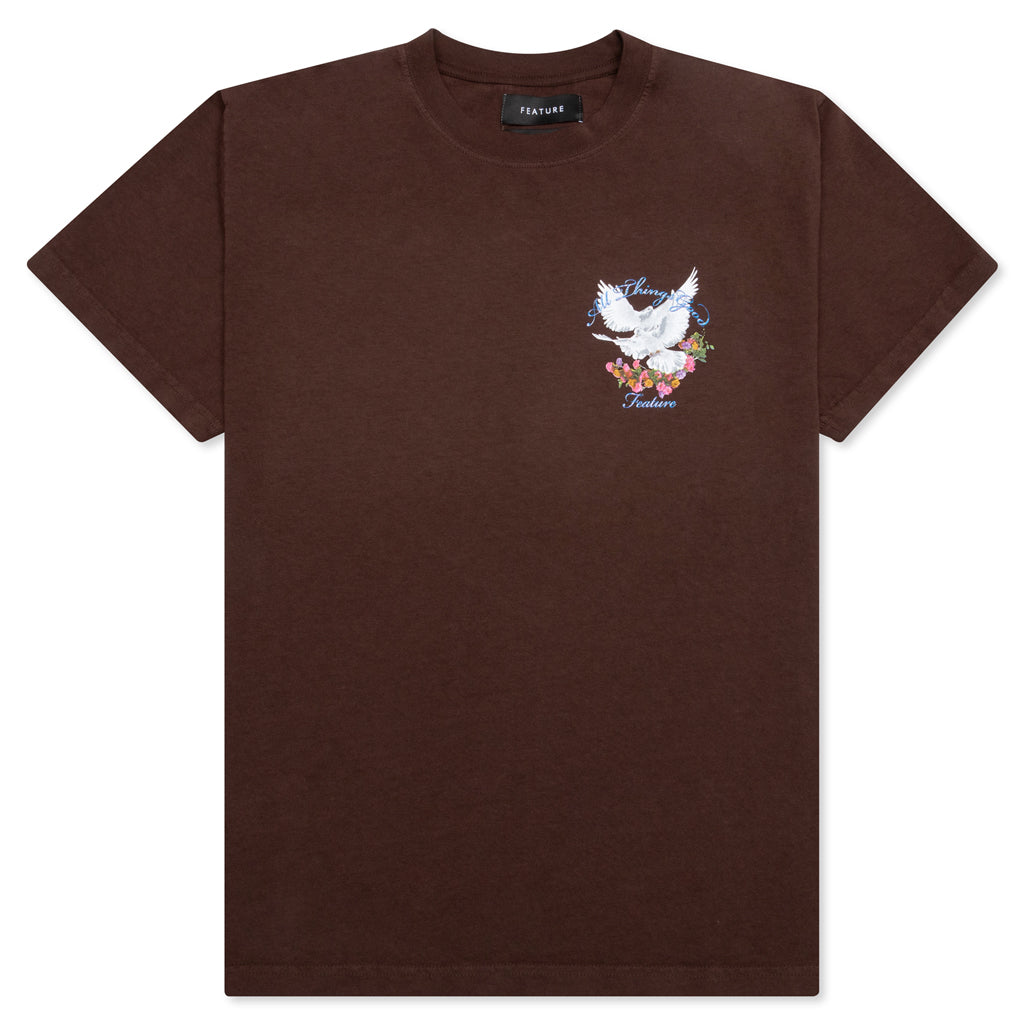 Doves Tee - Bitter Chocolate