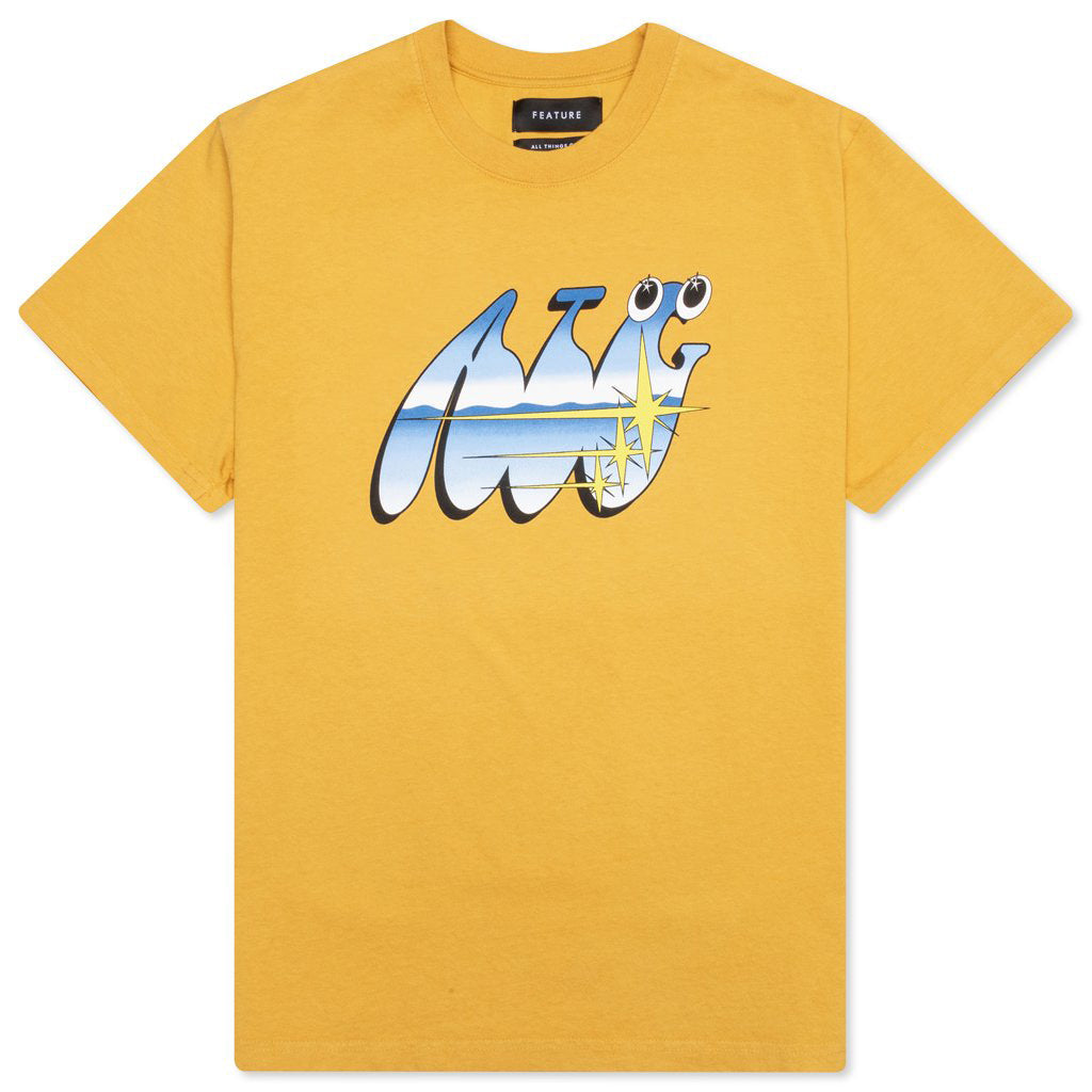 Horizon Tee - Golden Rod