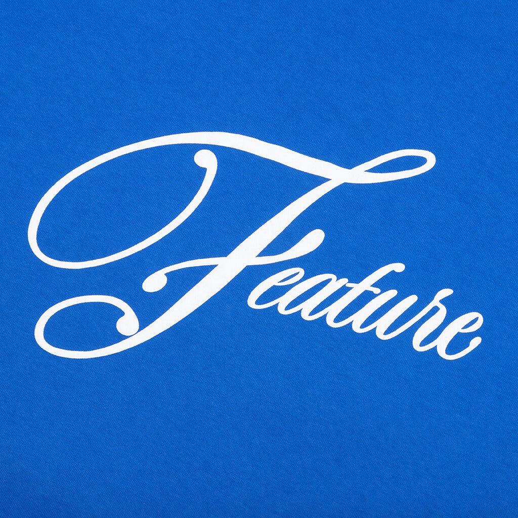 Ornate L/S Tee - Dazzling Blue