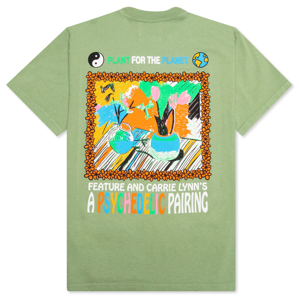 Feature x Carrie Lynn's Plants Painting Tee - Basil