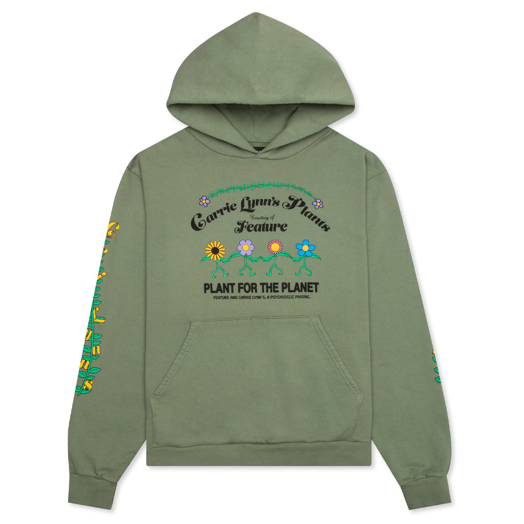 Feature x Carrie Lynn's Plants Plantship Hoodie - Basil