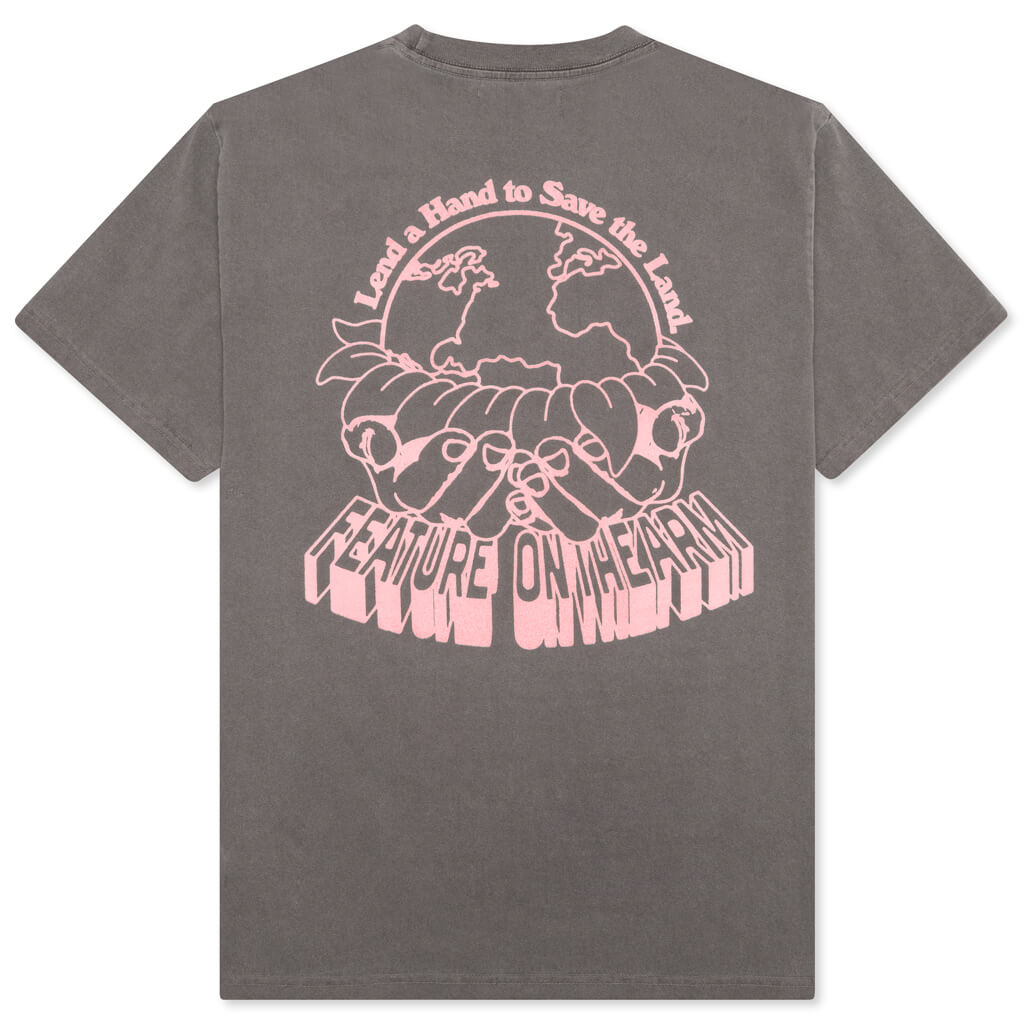 Feature x On The Arm Globe Tee - Falcon