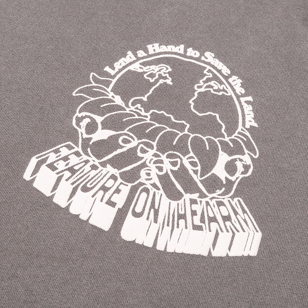 Feature x On The Arm Globe Tee - Falcon