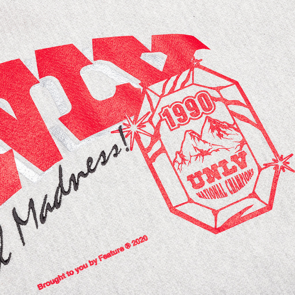 Feature x UNLV University Hoodie - Heather Grey