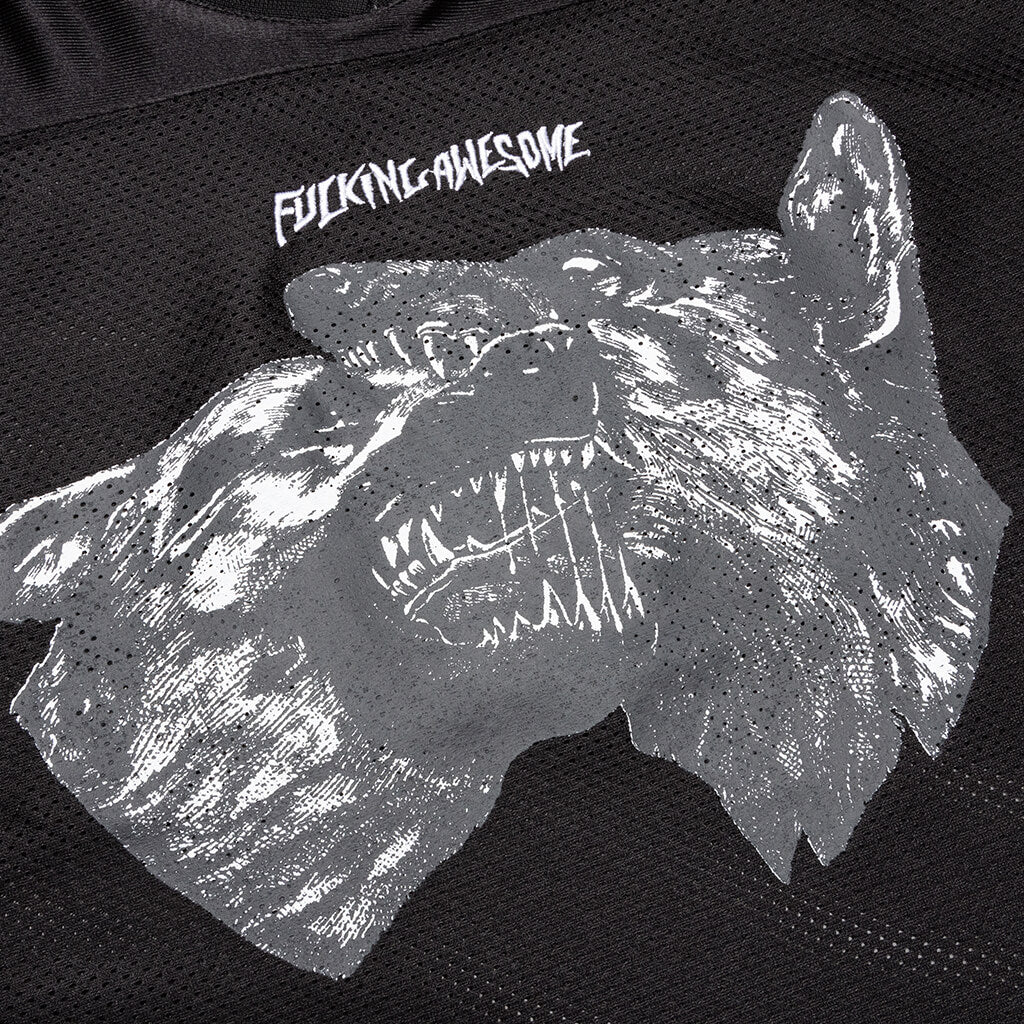 Dogs Football Jersey - Black