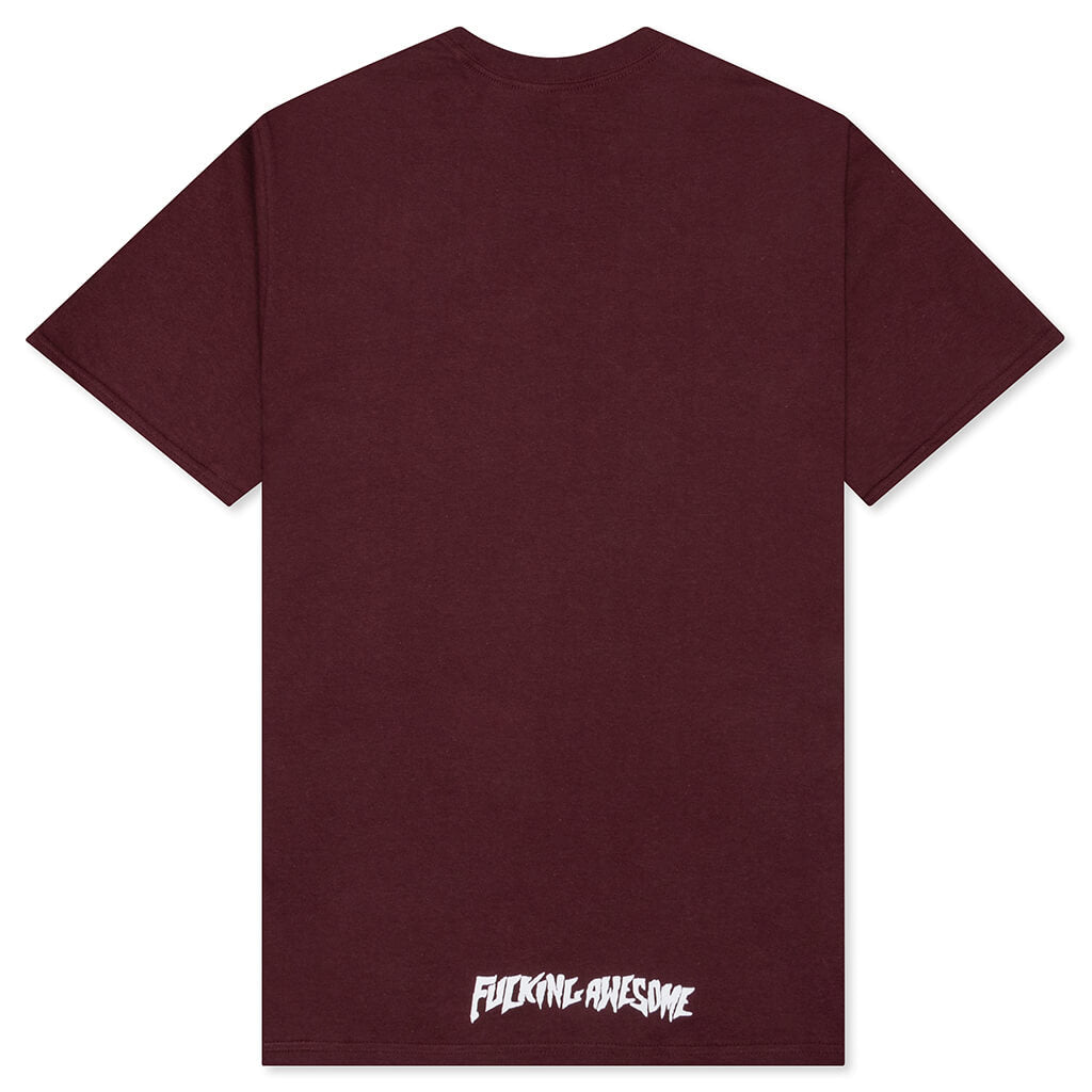 Dogs Tee - Maroon