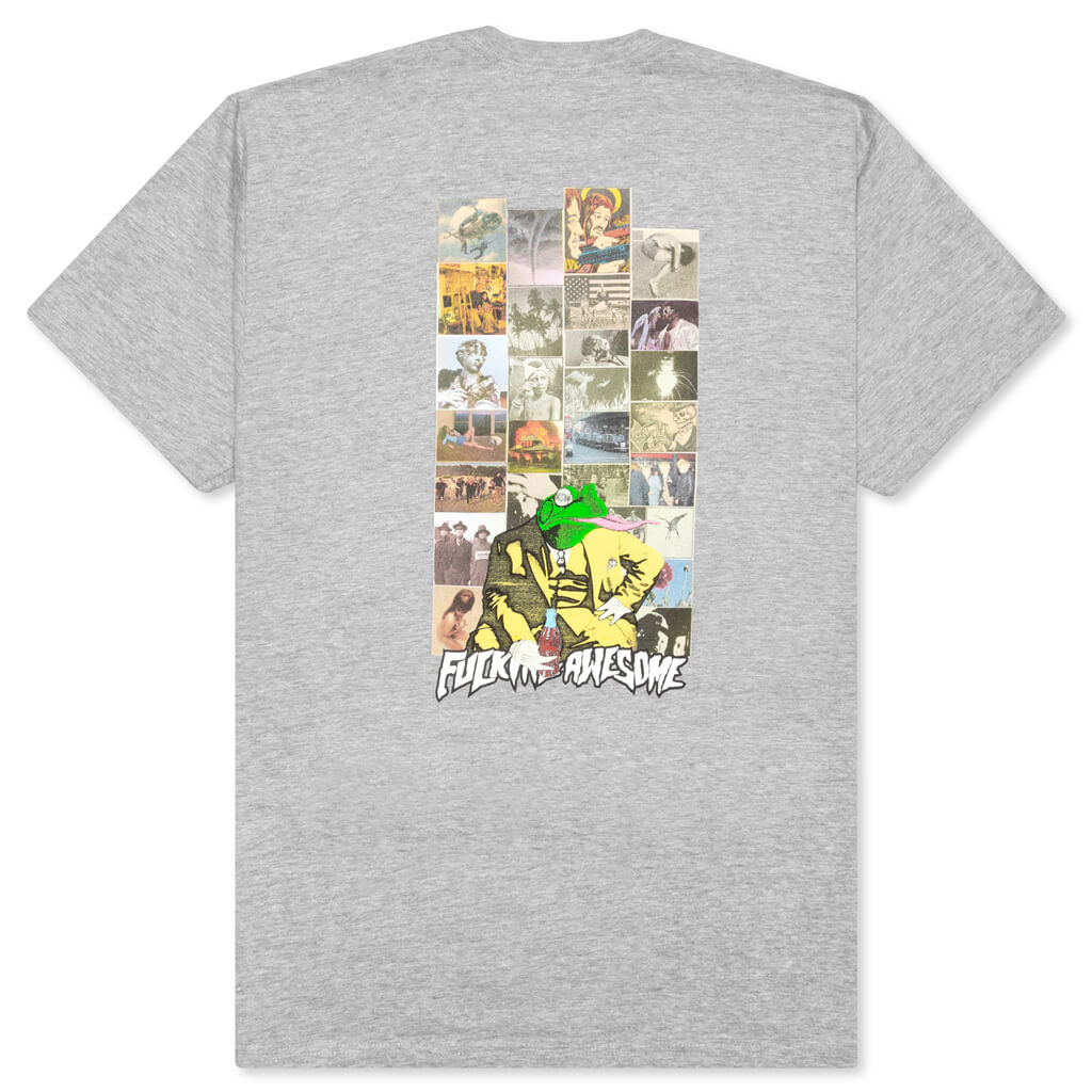 Frogman 2 Tee - Heather Grey