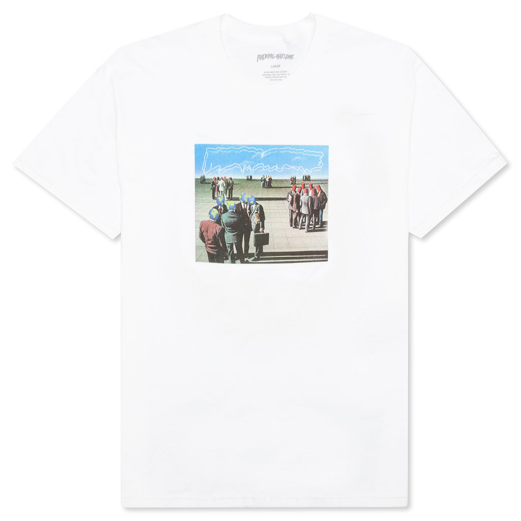World Inc Tee - White