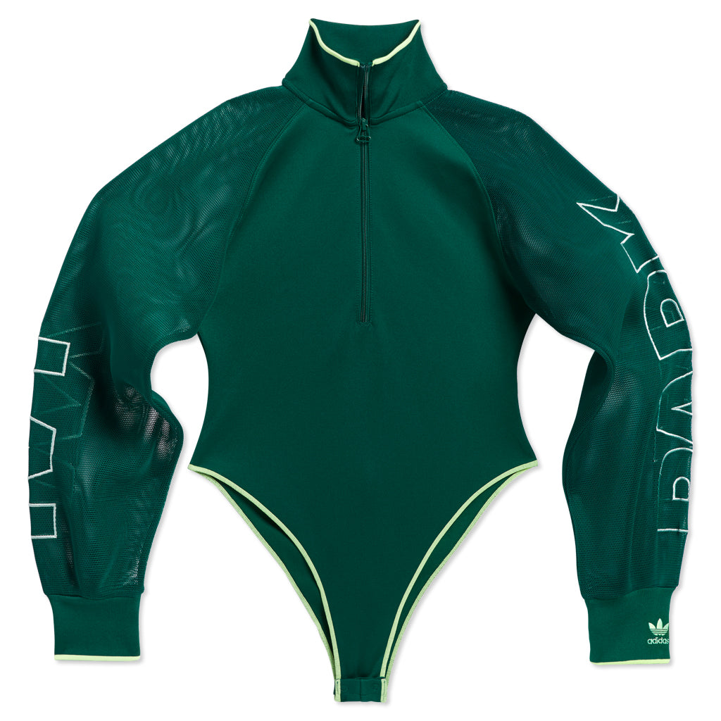 Adidas Originals x Ivy Park Mesh Body Suit - Dark Green