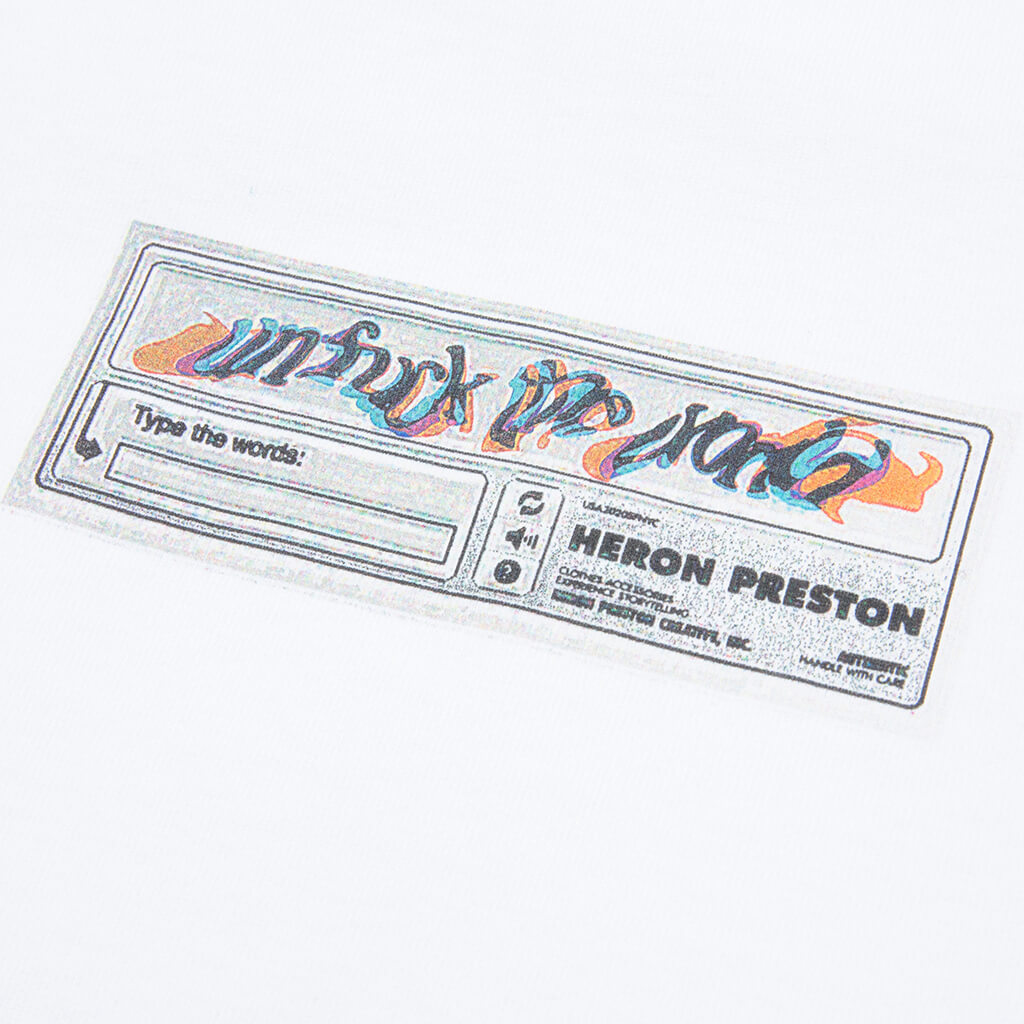 Deep Fried S/S Tee - White