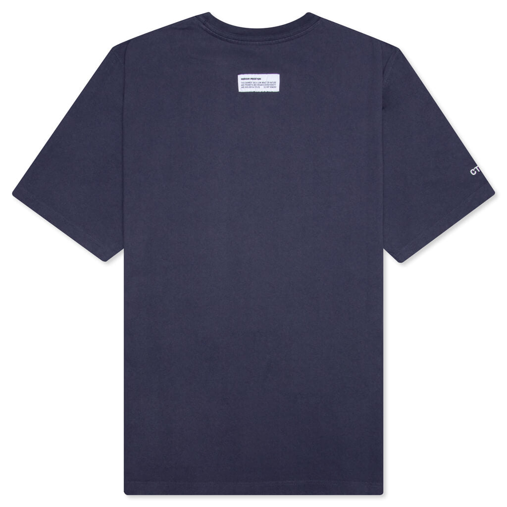 Flying Heron S/S Tee - Anthracite