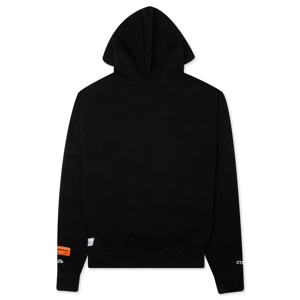 Hoodie Herons Litho - Black/Yellow
