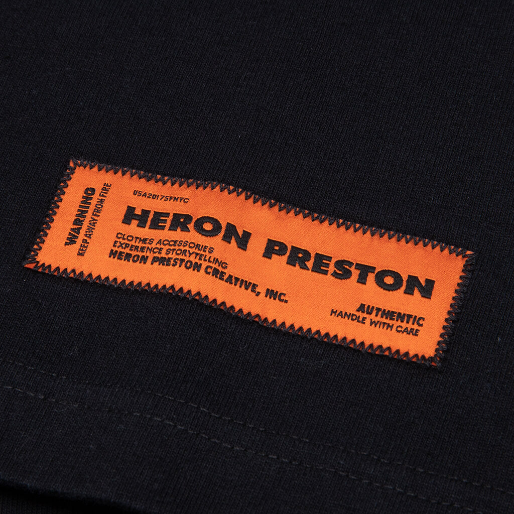 Oversize Herons Captcha S/S Tee - Black