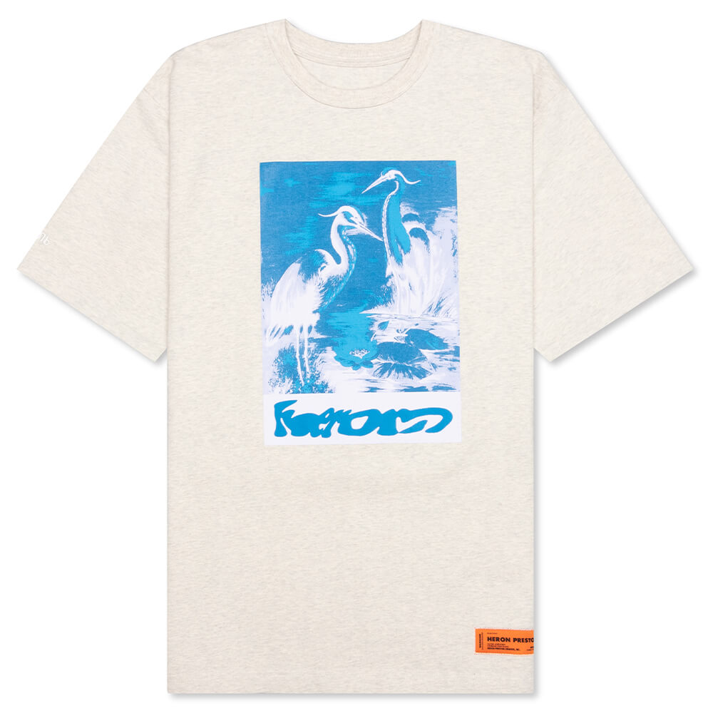 Oversize Herons Captcha S/S Tee - Melange