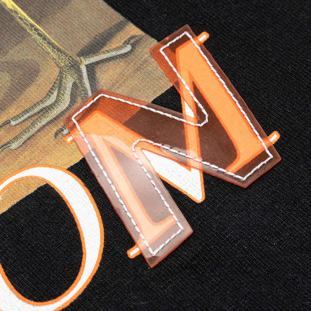 S/S T-Shirt ES OS Heron A.F. - Black/Blue